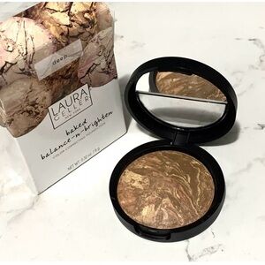 LAURA GELLER DEEP baked balance-n-brighten COLOR CORRECTING FOUNDATION NIB